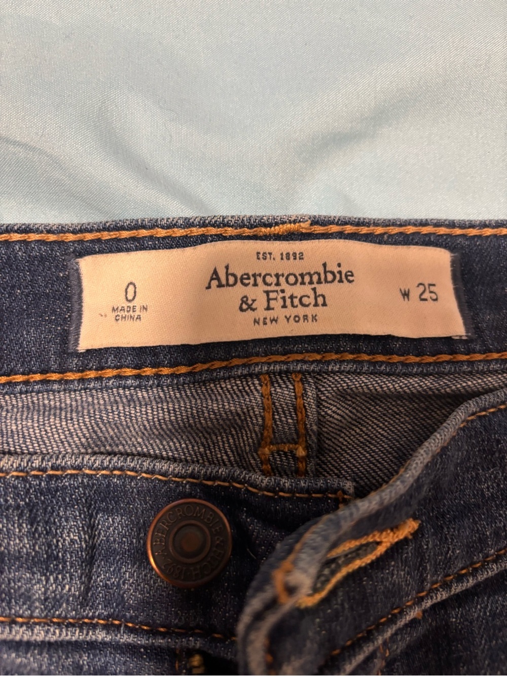 Abercrombie & Fitch women Dark Blue Skinny Jeans